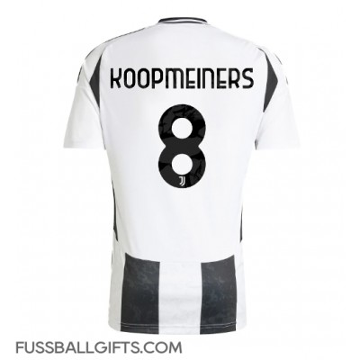 Juventus Teun Koopmeiners #8 Fußballbekleidung Heimtrikot 2024-25 Kurzarm Juventus Teun Koopmeiners #8 Fußballbekleidung Heimtrikot 2024-25 Kurzarm